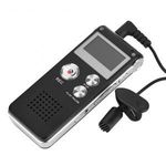 Digitális Diktafon VM85, zajcsökkentés, 8 GB, fekete-ezüstszín, black-silver fotó