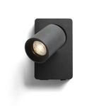 VOLTERA USB fali lámpa fekete 230V GU10 50W fotó