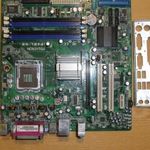 Pegatron (Asus) LGA775 alaplap - 4X DDR2 - 135W QuadCore CPU ready fotó