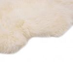 fehér báránybőr szőnyeg 60 x 90 cm (283875) fotó