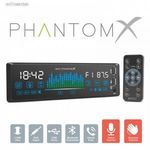 MNC Fejegység "PhantomX"-1DIN-4x50W-gesztusverzélés-BT-MP3-AUX-USB 39752 fotó
