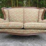 Elegáns chippendale kanapé 150 cm széles fotó