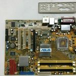 ASUS P5LD2 775-ös P-IV SATA-RAID PCI-E DDR-II + INTEL PENTIUM CORE2DUO 6030 2 MAGOS PROCESSZOR fotó
