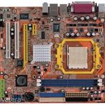 LEADTEK WINFAST AMD AM-2 SATA-RAID PCI-E + AM2-es 3800+ -os 2 MAGOS PROCESSZOR + HŰTŐ fotó