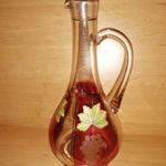 Antik üveg boros kancsó - 27 cm (27/d) fotó