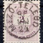 1881 színesszámú krajcáros MEZŐ-TELEGD bélyegzés Partium Romania Gudlin E3.20 / 60p (d28) fotó