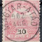 1900 turul MAGYAR-ATÁD bélyegzés Somogy Gudlin E3.20 / 60p (d26) fotó