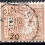 1900 turul KENESE bélyegzés Veszprém Gudlin E3.20 / 60 pont (d06) fotó