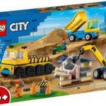 LEGO? City - Építőipari teherautók és bontógolyós daru (60391) fotó