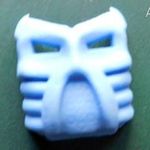 LEGO Bionicle Krana Mask Ca - 42042ca. Világoskék legó kiegészítő elem, maszk alkatrész, tartozék. fotó