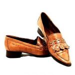 Tamaris retro klasszikus fazonú törpesarkú cipő 39 valódi puha bőr fotó