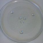 Mikrohullámú sütőhöz üveg forgótányér, 27 cm átmérőjű fotó