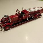 Matchbox Collectibles _ Yesteryear Fire Series YSFE01 - Ahrens Fox Quad Fire Engine fotó
