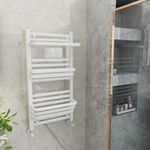 AREZZO design STEP WHITE 500x1000 törölközőszárító radiátor, fényes fehér fotó