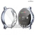 SAMSUNG Galaxy Watch Active2 40mm, Okosóra szilikon védőtok, előlapvédős, Fegyver metál fotó