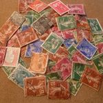 Franciaország bélyegek régi 54 db pecsételt (86x) fotó