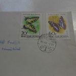 Régi Elsőbbségi levél "LEPKE(1') bélyegekkel - 1959 fotó