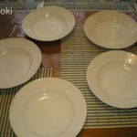 Nagymama megmaradt fehér régi Gránit tányérjai ár/db fotó