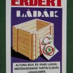 Kártyanaptár, Erdért faipari vállalat, Budapest, grafikai rajzos, faláda, 1980, , F, fotó