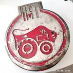 IMT régi jugoszláv traktor munkagép embléma felirat RITKA!! fotó