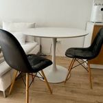 JYSK kör étkezőasztal és 2 szék szett egyben sürgősen eladó alkuképes ár fotó