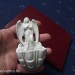Zsolnay porcelán szenteltvíz tartó kegytárgy fotó