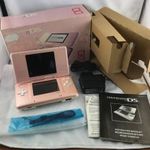 DOBOZOS Nintendo DS Pink - Rosa (ritka) konzol csomag tartozékaival (használt, 1 hónap garanciával) fotó