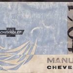 Chevrolet Chevelle Malibu 1964-es kézikönyve == RÉGISÉG, RETRÓ == fotó