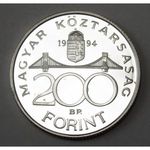 Magyarország, 200 forint 1994 PP aUNC+, 12g500 fotó