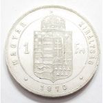 Magyarország, 1 forint 1870 KB EF+, 12.34g900 fotó