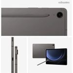 SAMSUNG Tablet Galaxy Tab S9 FE Wi-Fi 128GB/6GB, Gray fotó
