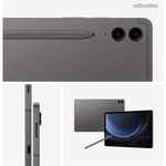 SAMSUNG Tablet Galaxy Tab S9 FE+ WiFi 128GB/8GB, Gray fotó