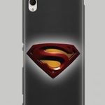 Superman mintás Sony Xperia M4 Aqua tok hátlap fotó