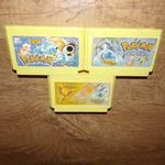 Sárga Kazettás Játék Pokémon Blue Version, Silver Version, 2 In 1 fotó
