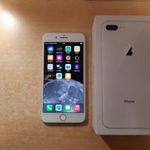 Apple iPhone 8 Plus Független Újszerű Silver Garis ! fotó