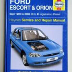 Ford Escort és Orion dízel javítási könyv (1990-2000) Haynes fotó