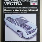 Opel Vectra C javítási könyv (2002-2005) Haynes fotó