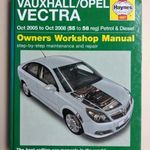 Opel Vectra C javítási könyv (2005-2008) Haynes fotó