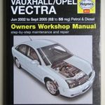Opel Vectra C javítási könyv (2002-2005) Haynes fotó