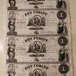1 ezüst forint ÍV 1852 ABCD sorozat Kossuth Philadelphia RITKA 1 Ft-ról!! fotó