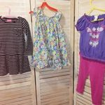 Kislány 4 db-os ruhacsomag 2 - 3 éves óvodás fotó