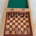 Mágneses fa sakk készlet fotó
