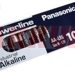 Panasonic Powerline Industrial/ipari ceruza elem alkáli AA LR6AD LR6 M 1, 5V 10db/csom. fotó