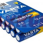 Varta Lognlife AA/ LR6/ mignon/ ceruza elem 12db/csomag fotó