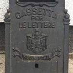 Beépíthető öntöttvas olasz levélszekrény, postaláda fotó