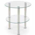 Asztalka / Lerakóasztal / Üveglapos kisasztal fotó