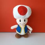 Eredeti Nintendo SUPER MARIO gomba Toad plüssfigura 40 cm-es plüss kabala figura !! EXTRA !! fotó