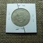 Ezüst 5 forint 1947 , verdehibás , elfordult fotó