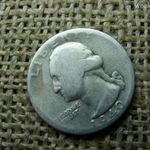 USA ezüst 1/4 dollár 1940 fotó
