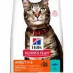 Hill's Feline Adult Optimal Care Tuna macska táp 1, 5 kg tonhallal fotó